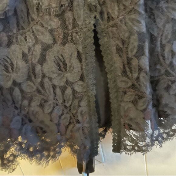 Vintage Jessica McClintock Tiered Lace Dress - Picture 8 of 8